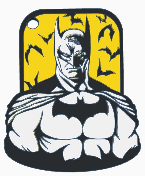 Llaveros Batman v1