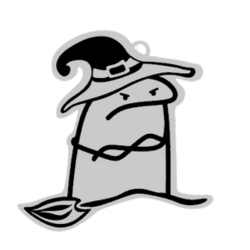 Llavero Flork bruja enojada