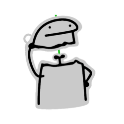 Llavero Flork cabeza cortada