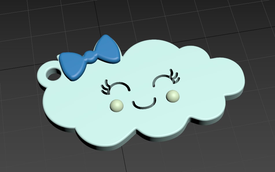 Llavero nube