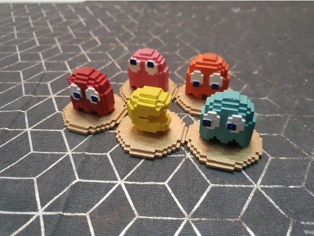 Llavero pac-man v2